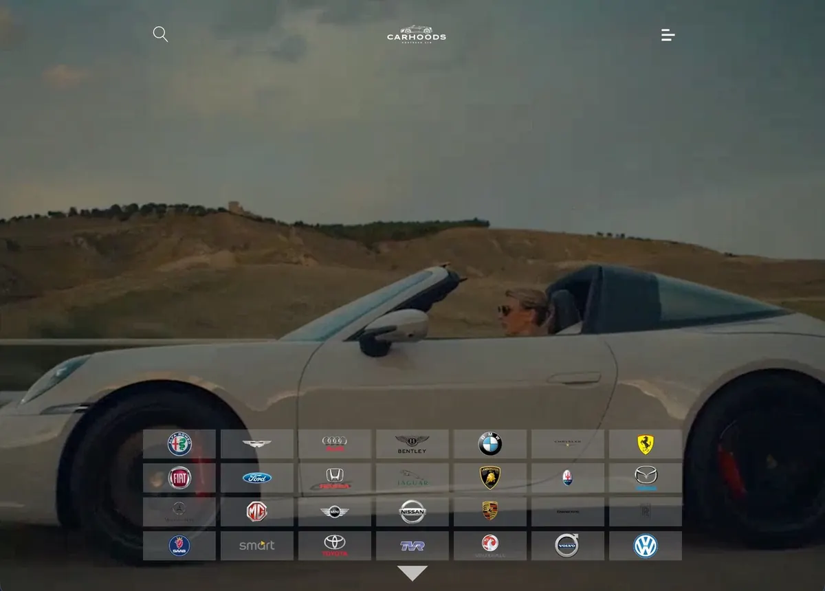 Car Hoods Northern website by Click Converters